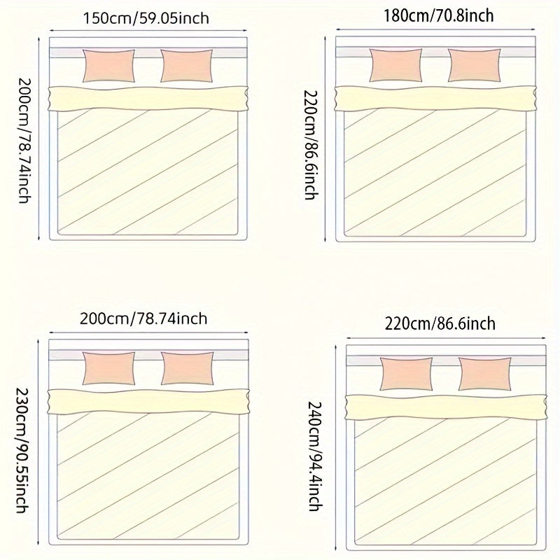 1pc Printed Floral Solid Color Milk Velvet Color-Block Design Thickened Warm Solid Color Autumn-Winter Thick Blanket - Ultra-Soft, Lightweight and Warm, Multi-Purpose Blanket, Modern Style Autumn-Winter Bedding, Suitable for All Seasons