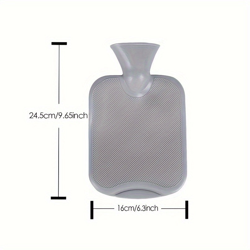 Warm Water Bottle 1000ml Warm Water Bottle | Cute Plush Animal Design, PVC Inner Liner, Removable and Portable Menstrual Warming Bag for Hands and Feet, Fast Heating and Long-lasting Heat Retention