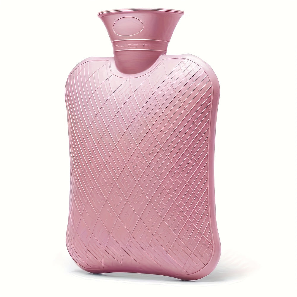 Hot Water Bottle for Pain , Hot Water Bag for Back Pain, Heating Pad Non Toxic,.Made In PVC.