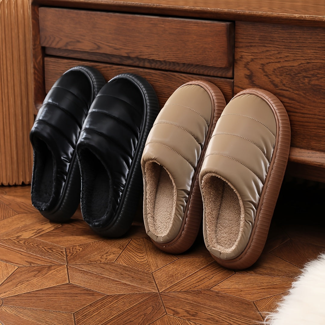 Comfortable Plus Size Indoor Slippers | Soft Fabric Upper, EVA Sole, Round Toe, Slip-On Closure, Multi-Color Options, Ideal for Daily Wear and Gifts