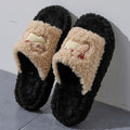 Cute Patterned Plush Slippers - Soft And Comfortable Indoor Home Shoes, Adorable Cartoon House Slippers for Spring, Autumn, And Winter, Easy to Wear Casually, with a Soft Lining That Is Breathable And Comfortable, Women Shoes