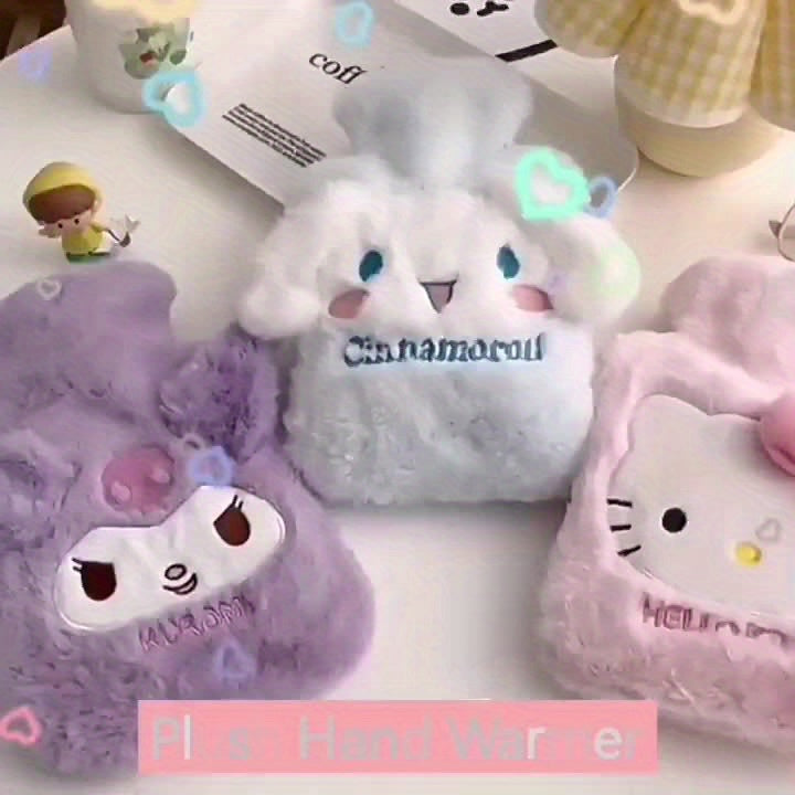 1 Sanrio Portable Hand Warmer - Cute Character Thermal Bag Featuring Hello Kitty, Kuromi, My Melody, and . Compact and Portable, Ideal for Travel, Dorms, and Offices. Perfect Gift for Christmas, Halloween, and Birthdays