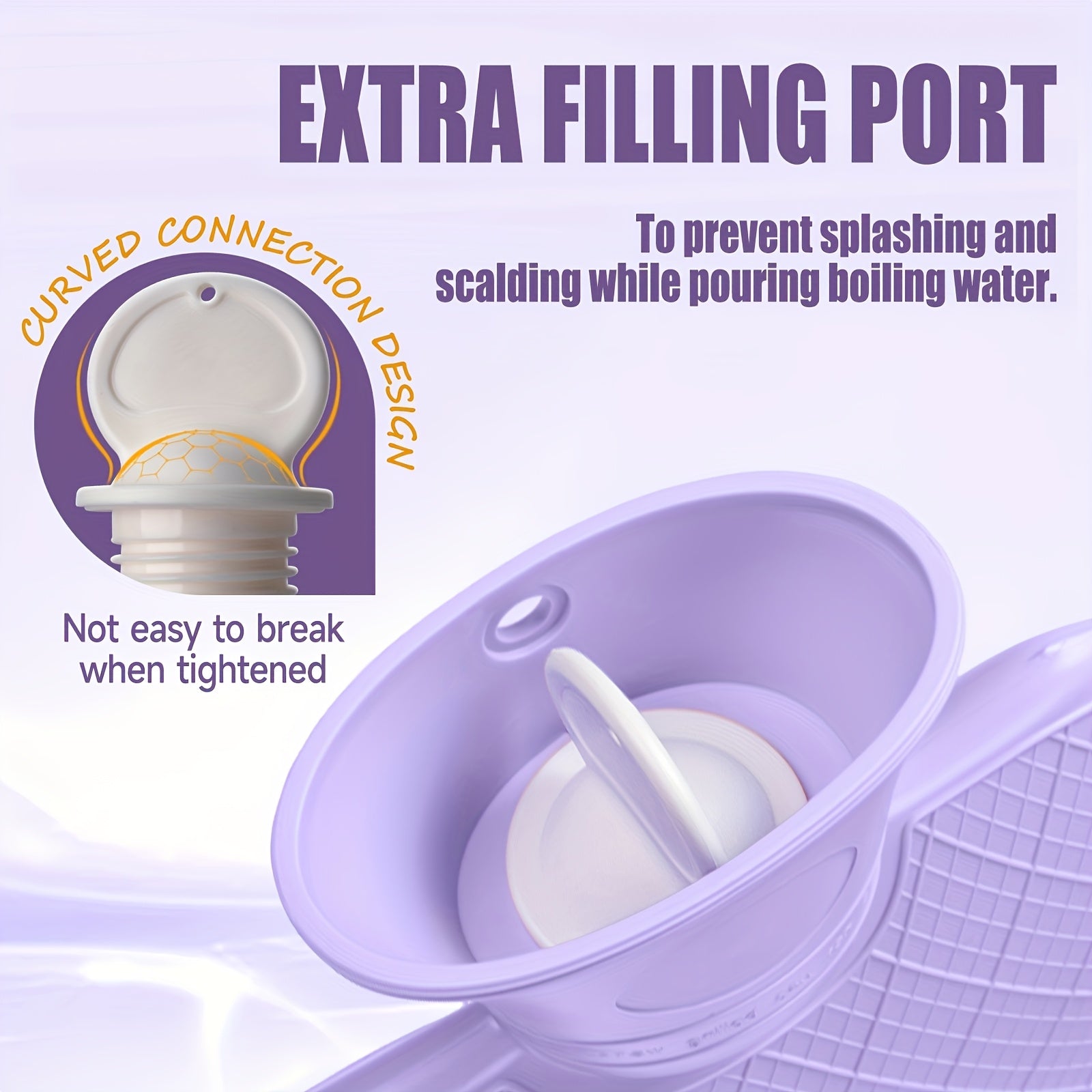 Hot Water Bottle for Pain , Hot Water Bag for Back Pain, Heating Pad Non Toxic,.Made In PVC.