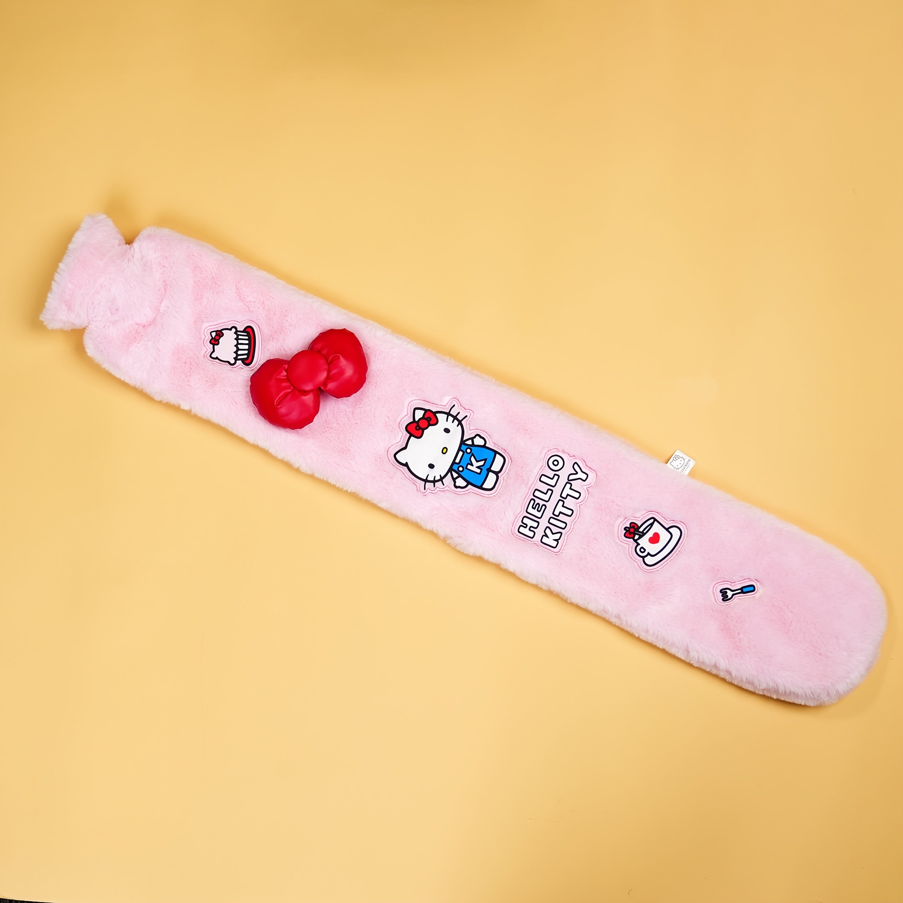 Sanrio Cute Hello Kitty Hot Water Bottle 101.44oz Refillable Water Heating Bag Portable Appearance Winter Hand Warmer Belly Neck Warm Companion Creative Travel Winter Halloween Christmas Thanksgiving Christmas Eve Teen Holiday Birthday Gifts Home